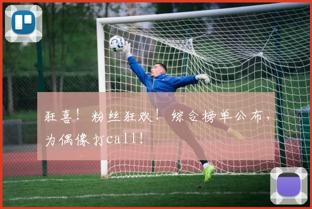 狂喜！粉丝狂欢！综合榜单公布，为偶像打call！